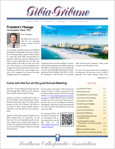 2025 Summer Newsletter